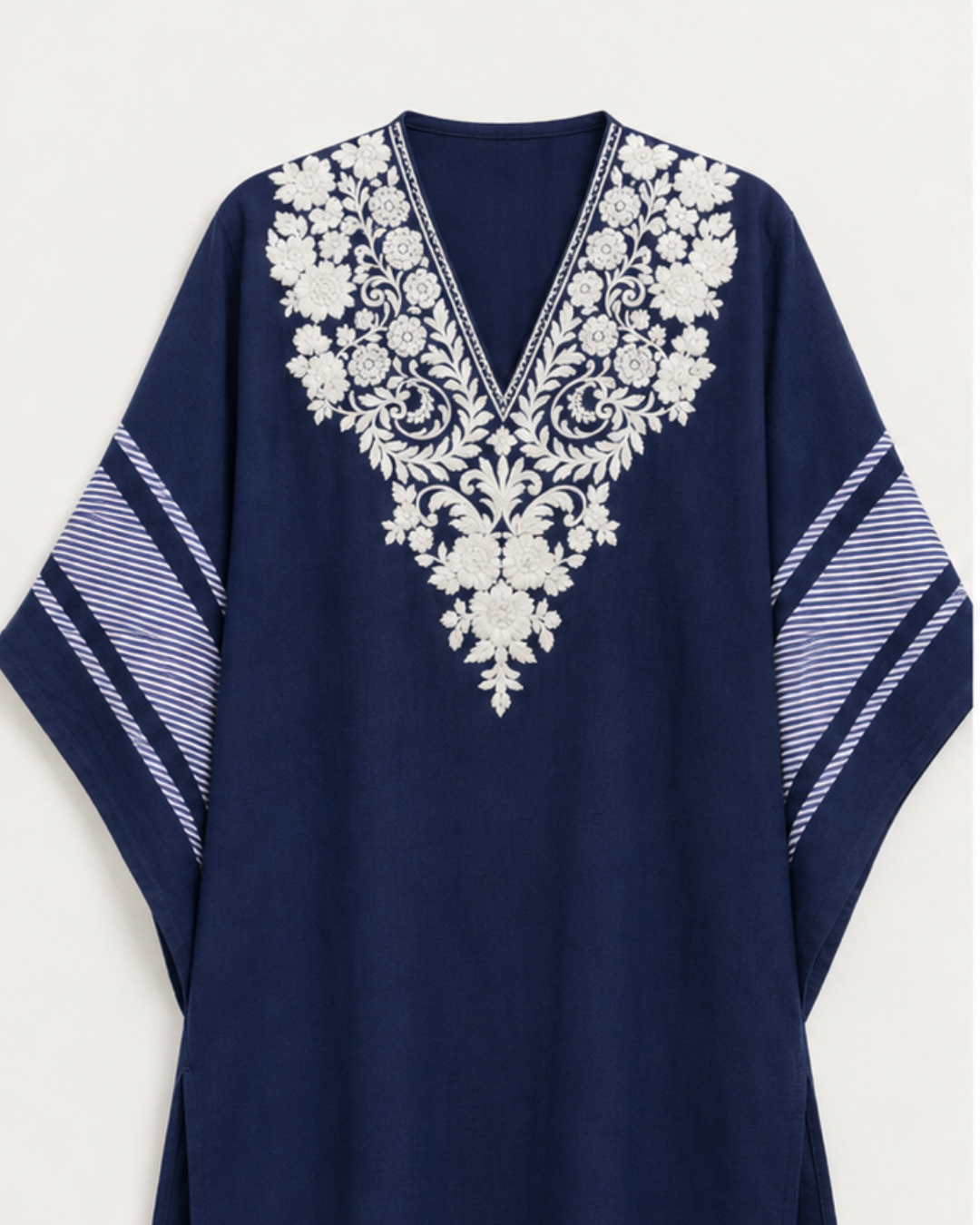 Sundown in Navy Kaftan Co-ord.