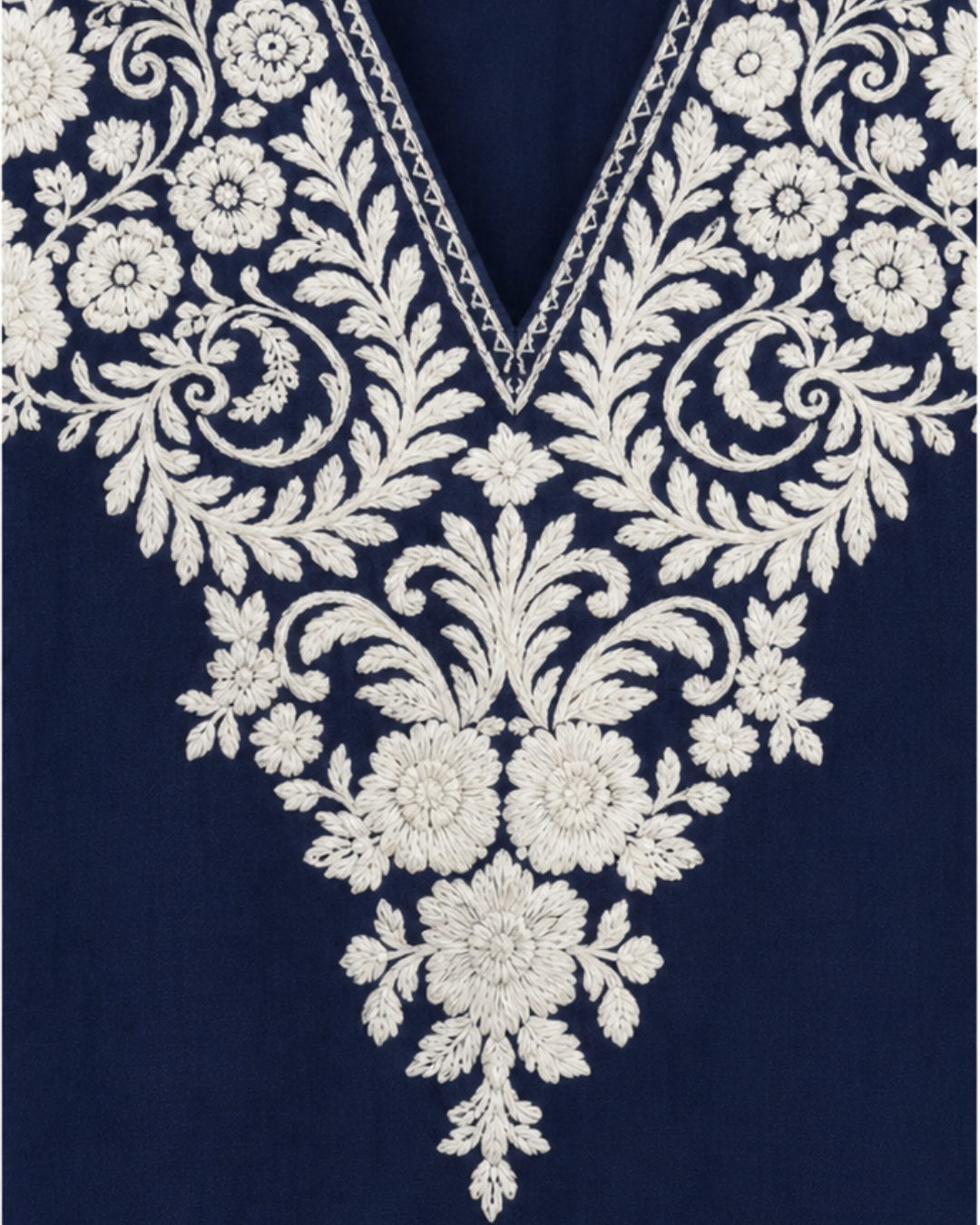Sundown in Navy Kaftan Co-ord.