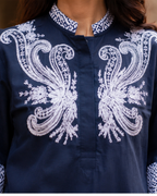 Effortless Navy Elegance