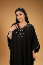 Noir Sequin Kaftan