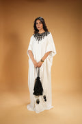 Ivory Noir Kaftan