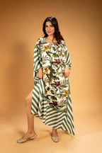 Fusion Stripe Kaftan