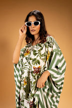 Fusion Stripe Kaftan