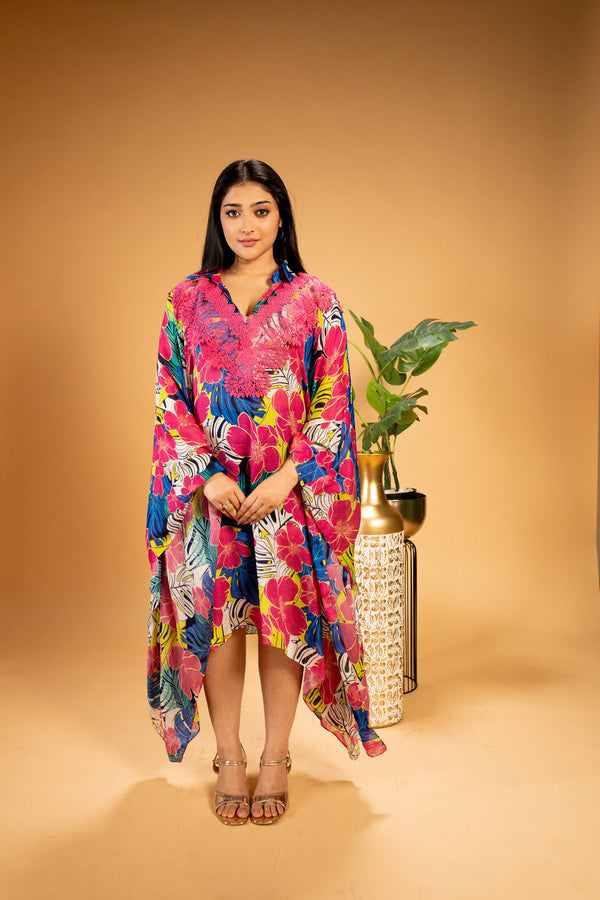 Tropical Bloom Kaftan