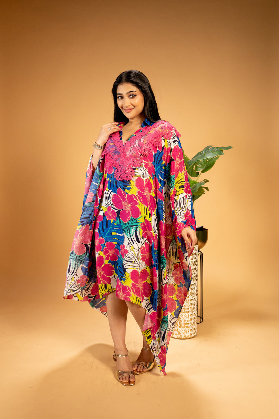 Tropical Bloom Kaftan