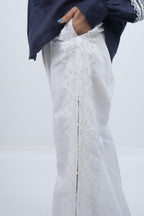 Midnight Flora Embroidered Co-ord Set
