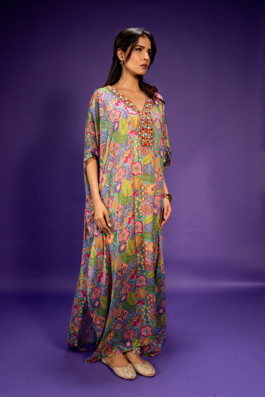 Tropical Drift Kaftan
