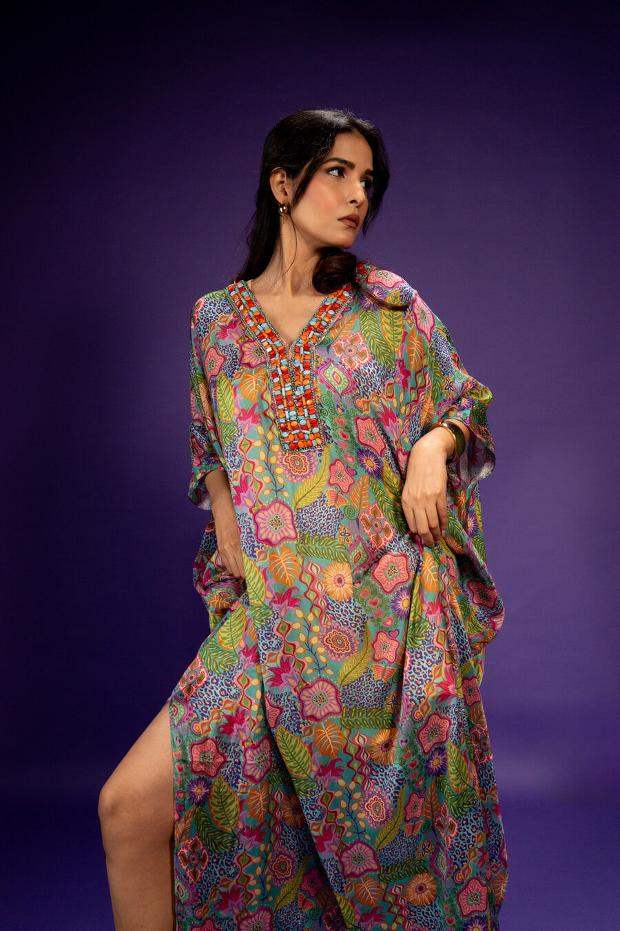 Tropical Drift Kaftan