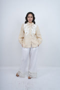 Rafya Embroidered Breeze Linen Shirt