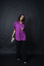 Magenta Muse Top