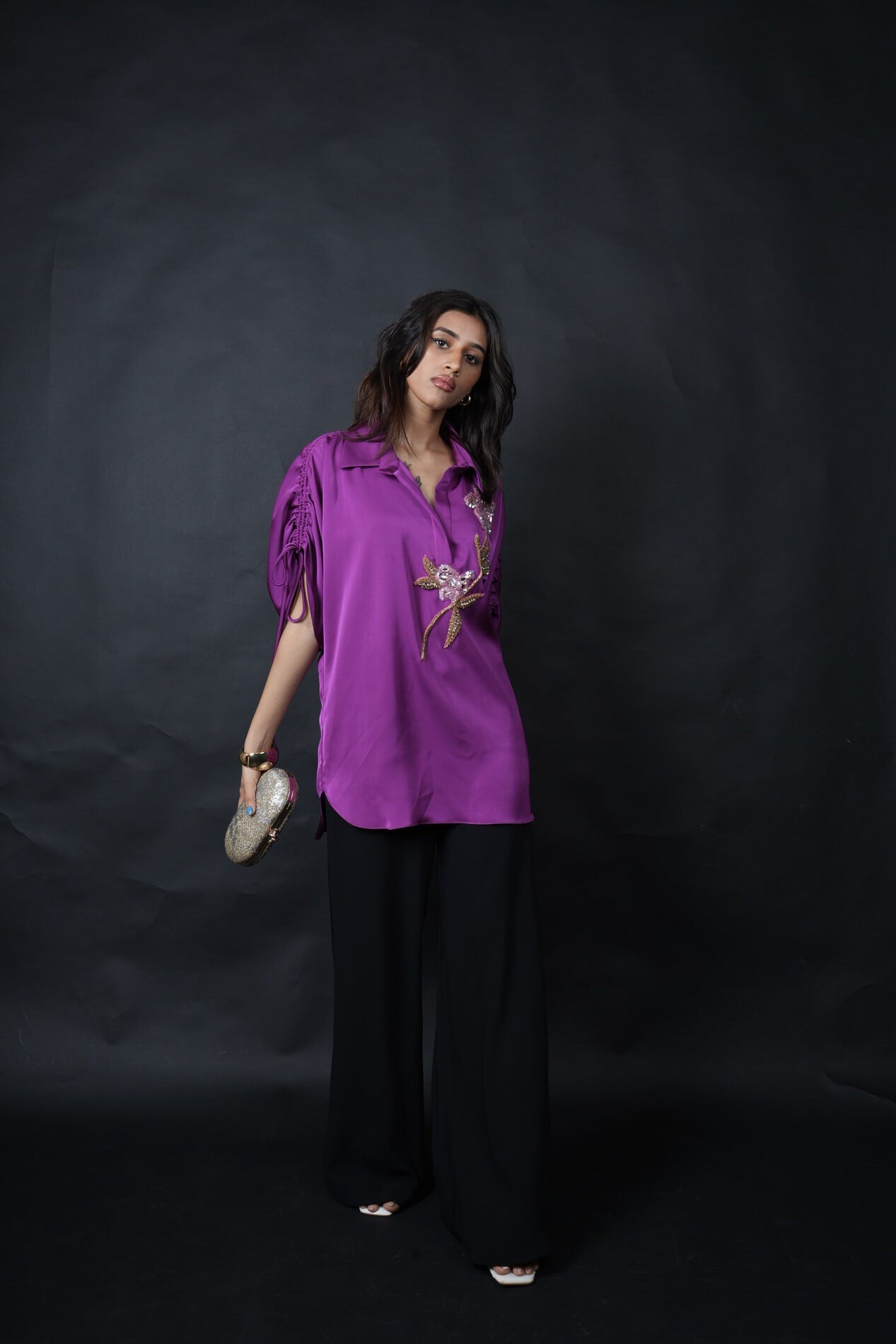 Magenta Muse Top