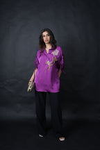 Magenta Muse Top