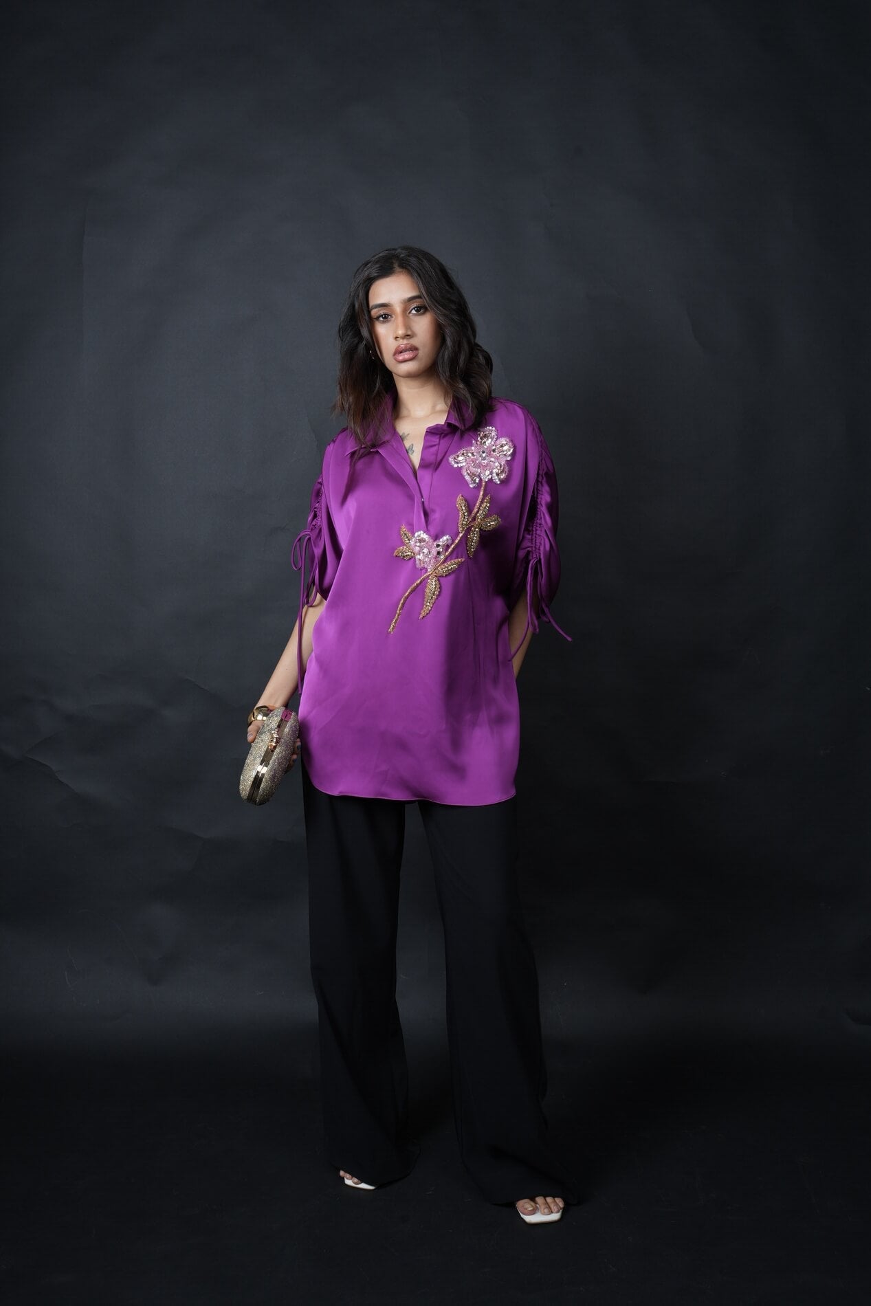 Magenta Muse Top
