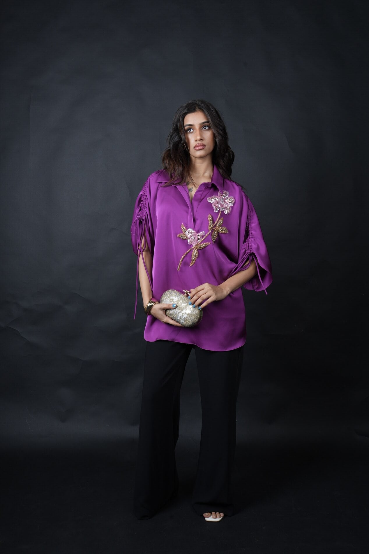 Magenta Muse Top