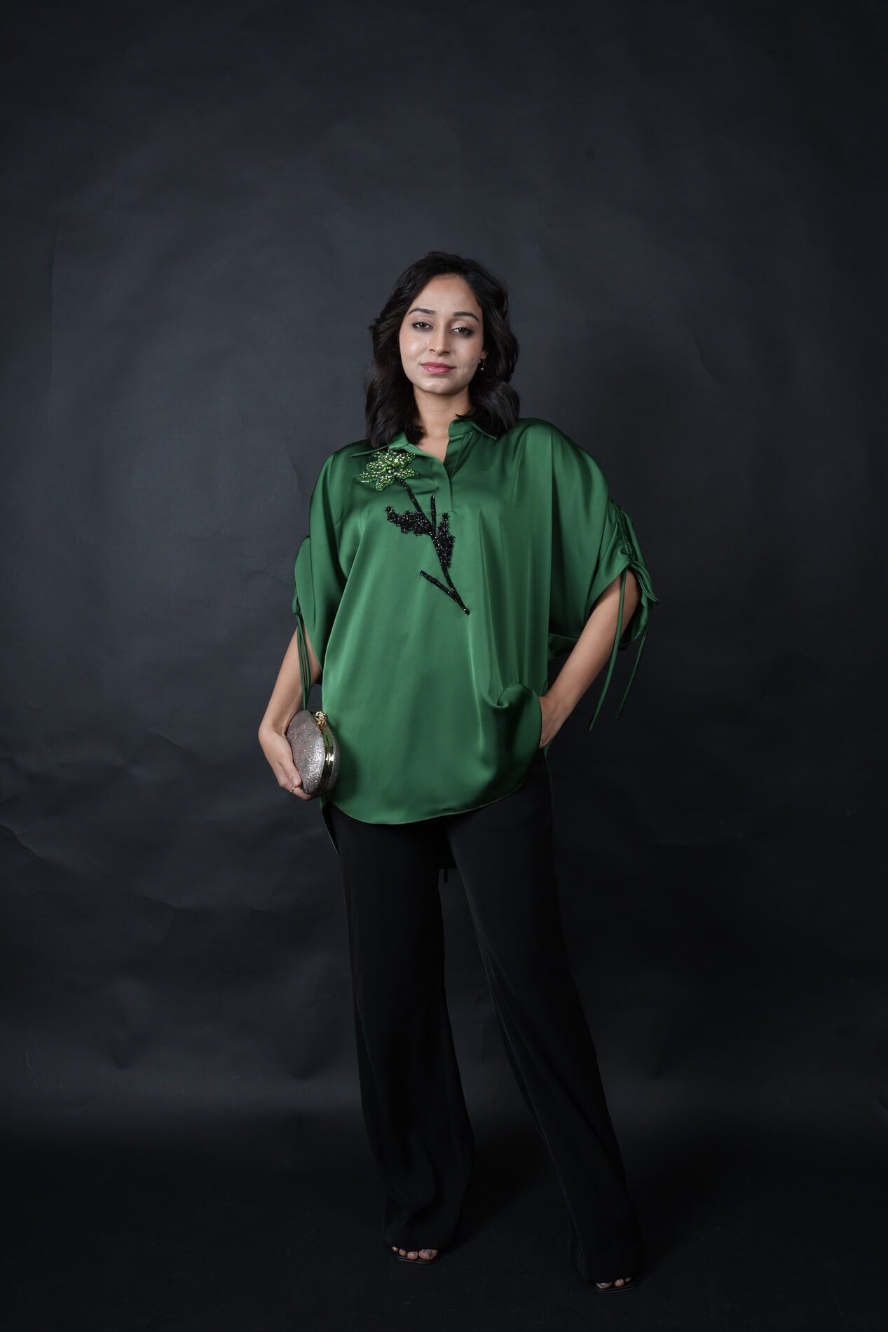 Emerald Luxe Co-ord Set