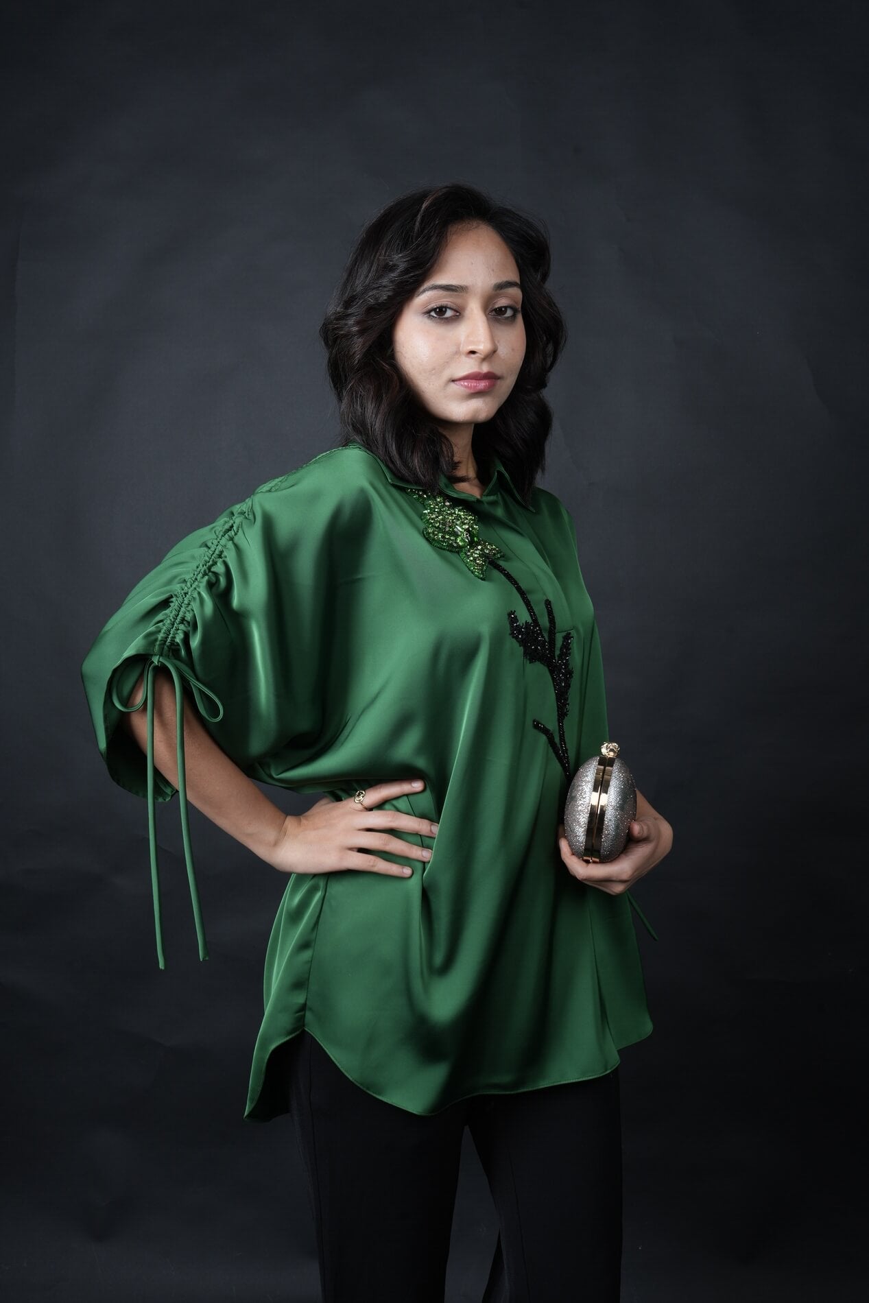 Emerald Luxe Co-ord Set