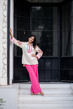 Fuchsia Bloom Co-ord Set