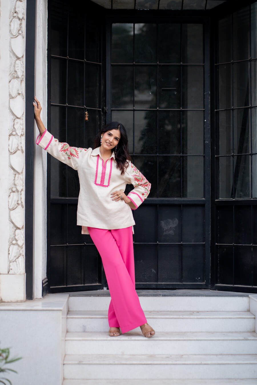 Fuchsia Bloom Co-ord Set