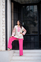 Fuchsia Bloom Co-ord Set