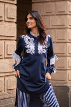 Effortless Navy Elegance