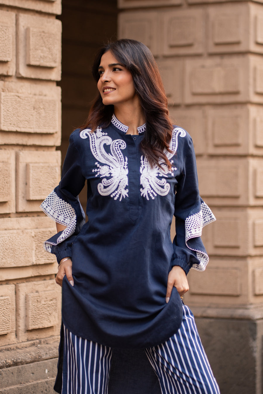Effortless Navy Elegance