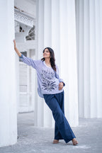 Coastal Calm Stripes cotton